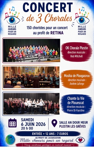 Concert de 3 chorales